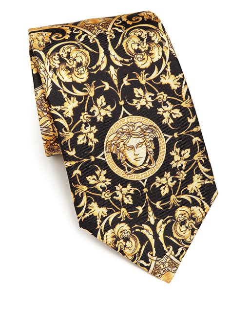 versace men's tie